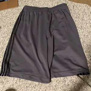 Adidas grey men’s shorts. Size medium